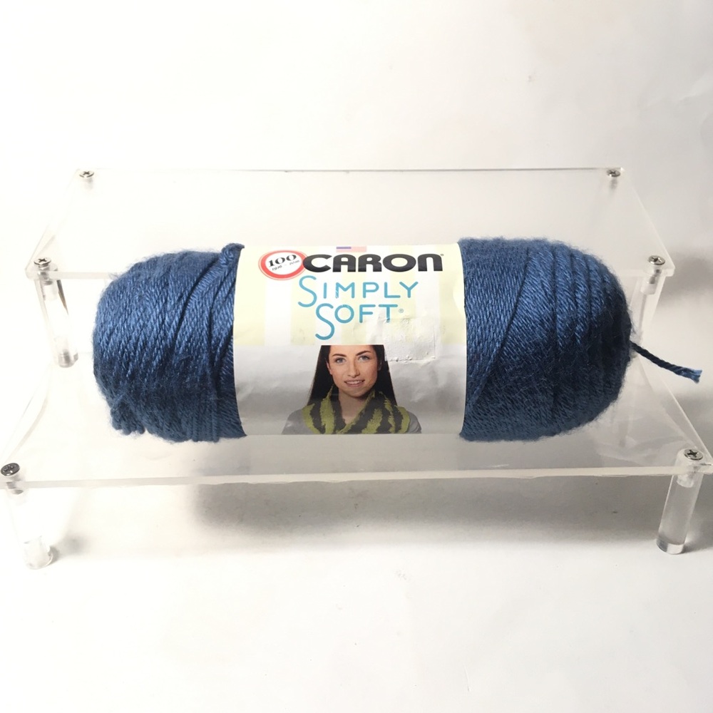 Caron Simply Soft Yarn Country Blue 9710 ww116675 Medium 4 new 6oz 315yd
